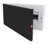 Scatola dei fusibili con livella a bolla scatola di distribuzione a parete, piccolo distributore, 18 moduli, 1 fila per 18 poli