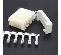 Scatola dei fusibili per auto a 4 vie BX2041 con 8 terminali per fusibile standard, accessori per luce ernia, custodia modellata in plastica, 1 pezzo