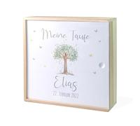 Scatola dei ricordi battesimo albero della vita verde scatola dei ricordi in legno regalo battesimo baby regalo battesimo personalizzato regalo battesimo regalo battesimo personalizzato regalo