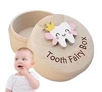 Scatola Dei Ricordi Dei Denti Da Latte, Scatola Dei Ricordi Dei Denti Da Latte Scatola Dei Ricordi Del Bambino In Legno Per La Scatola Dei Denti Regalo Per Il Compleanno Baby Shower, Regali Delle Fiab