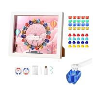 Scatola dei ricordi dei denti - Organizer dei denti del bambino, primo supporto | Stoccaggio prezioso Conservazione dei perduti, vetrina per la raccolta delle fate, regalo con cornice