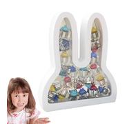 Scatola Dei Ricordi Denti - Porta Denti Persi Per Bambini, Custodia Per I A Forma Di Coniglio Con Etichette, Scatola Dei Della Crescita Per Ragazzi, Porta Ricordi Per Bambini, Amici