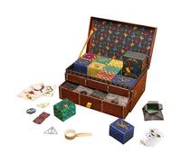 Scatola dei ricordi di Harry Potter, calendario dell'Avvento, 24 giorni di Harry Potter, regali e sorprese di cancelleria, conto alla rovescia fino a Natale, regalo per le festività con licenza