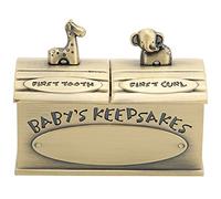 Scatola dei Ricordi per Bambini, Stile Europeo Resistente Alla Ruggine, Regali per la Fatina dei Denti per Bambini Piccoli, Materiale in Lega di Zinco (Bronzo)