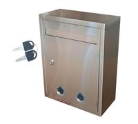 Scatola dei suggerimenti con 2 chiavi per votare le urne, per raccogliere fondi