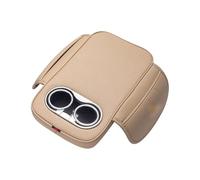 Scatola del bracciolo automatico Fodera Per Cuscino Per Bracciolo Per Auto Per Porsche Per Cayenne Per GTS Per Panamera Per Carrera GT3 Adesivo(1pc-beige)