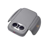 Scatola del bracciolo automatico Fodera Per Cuscino Per Bracciolo Per Auto Per Porsche Per Cayenne Per GTS Per Panamera Per Carrera GT3 Adesivo(1pc-grey)