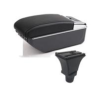 Scatola Del Bracciolo Dell'auto Per Fiat 500 Bracciolo Box Central Store Content Storage Box Con Portabicchieri Posacenere Interfaccia USB(C2 7USB)