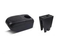 Scatola Del Bracciolo Per Auto Centrale Dei Contenuti Negozio Degli Accessori Per Parte Interna Per Peugeot 107(Black-black)