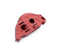 Scatola del cambio a onda centrale in lega di alluminio, parti aggiornate per ARRMA 1/10 Granito Senton Big Rock VORTEKS Typhon RC RC Car (Rosso)