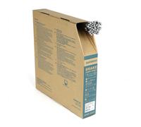 Scatola del cavo del freno stradale Shimano SUS (x100) Argento