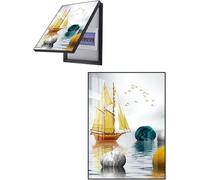 Scatola del Contatore Elettrico Coperchio Decorativo,Coperchio per Scatola elettrica Scatola di Distribuzione Contatore Flip,Coperchio per,c,30x40cm