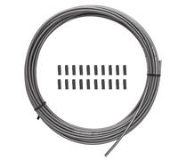 Scatola del deragliatore Jagwire Workshop 4mm LEX-SL Slick 10 m Gris