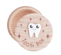 Scatola Della Fatina Dei Denti,Portadentini In Legno Per Bambini - Scatola Portaricordi Per Capelli E Denti Da Latte Decorazione Nursery Regalo Compleanno Mamma Papà | Decorazione Memoriale Compleanno