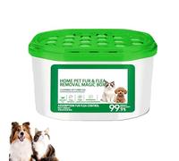 Scatola deodorante per animali domestici, detergente portatile per odori, design Three Sixty, di raccolta dei capelli, purificatore d'aria per interni, uso lavanderia, cura della camera da