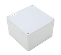 Scatola Derivazione Esterna, Scatola di Giunzione Resistente E Impermeabile IP67 - Custodia Per Progetti Elettrici Universale in ABS da 200 X 200 X 130 Mm con Piastra di Montaggio Per Esterni