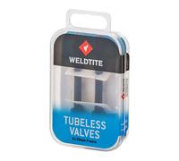 Scatola di 2 valvole per pneumatici tubeless P2R Presta Weldtite Noir