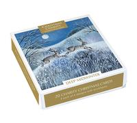 Scatola Di 20 Beneficenza Natale Carte 100% Riciclabile - Profondo Midwinter
