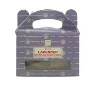 Scatola di 24 coni di incenso backflow lavanda - Incenso indiano naturale Satya Sai Baba
