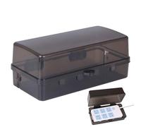 Scatola di alimentazione elettrica - Scatola di derivazione impermeabile, presa di collegamento via cavo, copertura per prolunga esterna, scatola per ciabatte da esterno impermeabile con serratura