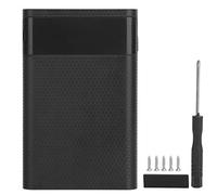 Scatola di Alimentazione Fai-da-te, 5V 2A 15000mAh 4 Sezioni Caricabatteria Tipo C Kit di Custodia di Alimentazione Mobile per Banca di Alimentazione a Ricarica Rapida