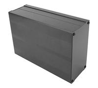 Scatola di alluminio Project Enclosure, custodia in alluminio nero fai da te Custodia elettronica Custodia elettronica Progetto elettronico Sabbia Circuito fai da te Progetto Custodia di raffreddament