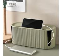 Scatola di archiviazione dei cavi, custodia per la gestione dei cavi, supporto per cavi, organizer per cavi di grandi dimensioni, contenitore per cavi, scatola per riunioni, sala studio, camera da