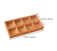 Scatola di archiviazione del vano per il vagone di stoccaggio in legno di