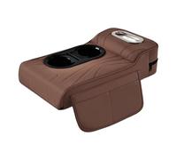 Scatola Di Archiviazione Per Bracciolo Automobile - in Pelle con Cuscinetti di Sollevamento | Di Elevazione Per Il Bracciolo Con Ripostiglio,Per Veicoli Come, Autocarro, Berlina E Automobili