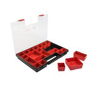 Scatola di assortimento scatola di assortimento in plastica NORP16 rossa scat...