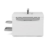 scatola di attrezzatura da pesca, cassetta degli attrezzi Scatola da pesca Secchio da pesca Mini Cooler Leggero Portatile Esca viva Pesce Gamberetti Attrezzatura Storage Può Sedersi Piccola Scatola da
