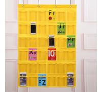 Scatola di Autodisciplina, Porta Biglietti da Visita, Quattro Ganci in Acciaio Inossidabile for Appenderlo Facilmente, Perfetti for Sale Conferenze, Dormitori e Case(Yellow)