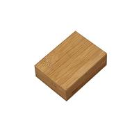 Scatola di Bambù Porta Carte da Poker in Legno Con Coperchio - Contenitore Portatile per Carte da Gioco
