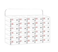 Scatola di blocco del telefono in acrilico con chiavi - Armadietto di archiviazione sicuro per ufficio scuola aula e fabbrica - Telefono cellulare con meccanismo di bloccaggio