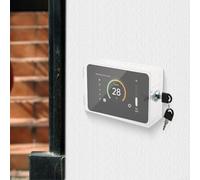 Scatola di blocco termostato con serratura a chiave e coperchio trasparente in PS per proteggere i dispositivi termostati da regolazioni non autorizzate e danni in varie impostazioni