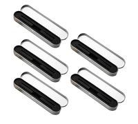 Scatola di cancelleria in latta Contenitore in metallo Penna stilografica Contenitore vuoto Contenitore di latta Acquerello Penna Contenitore di metallo Scatola di matita, Doppia fessura