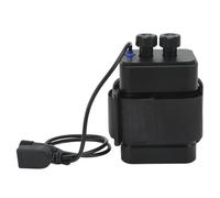 Scatola di carica della batteria GRCFUMO, cassetta della batteria con cinturino, custodia per batteria per display di alimentazione con cavo per campeggio in viaggio all'aperto
