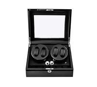 Scatola di caricaorologi automatica, lussuosa cassa per orologi, portagioie con 4 pezzi + 6 orologi, Watch Winder Box, utilizzato per negozi di gioielleria