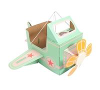 Scatola Di Cartone Aereo Per Bambini,Monta L'Aereo Giocattolo | Gioco Di Colorare E Costruire Aereo Per Role-Playing Interazione Genitore-Figlio Scuola Casa Giardino Ragazzo Ragazza