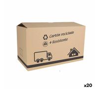 Scatola di cartone per traslochi Confortime 65 x 40 x 40 cm Marrone [20 Unità