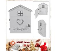 Scatola Di Chiavi In Legno Casa Preferita A Cuore