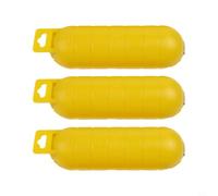 Scatola di collegamento elettrico per esterni, IP44, resistente alle intemperie, prolunga per luci da giardino, protezione in plastica ABS resistente, 23 x 7 cm (giallo)