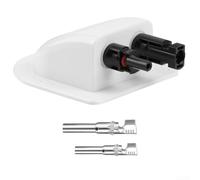 Scatola di collegamento per cavi solari in ABS di alta qualità, impermeabile, per camper e uso esterno (1 pz)