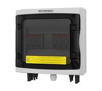 Scatola di collegamento solare DC 1000 V, 2 corde T2, 2 protezioni da sovratensione, protezione fotovoltaica PV, protezione da fulmini, connettore solare dottorvolt