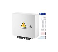 Scatola di Combinazione PV-Duoku-Scatola di Combinazione Solare a 6 Catene-Fusibile 15 A-Interruttore 125 A-Parafoudre-IP65