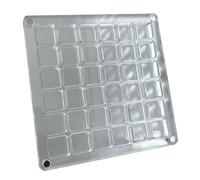 Scatola di conchiglie di mare - Custodia trasparente magnetica per piccoli oggetti da collezione | Organizzatore di stoccaggio di perle di pietre preziose contenitore artigianale per conchiglie ma