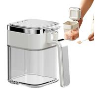 Scatola Di Condimenti Di - Scatola Di Condizione Di Sale Di Stagione Da 380 Ml | Vasetti Di Stoccaggio Della Cucina Alimentare Con Coperchi Di Zucchero In Condizione Con Coperchio Coppia