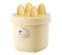 Scatola di congelamento 4 cingoli stampo per gelato a forma di cartone animato forma di glassa scatola riutilizzabile stampo per ghiaccioli ghiaccio fai da te