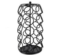 scatola di conservazione del caffè, Supporto porta capsule compatibile for dispenser a torre girevole da 35 cialde for conservazione e organizzazione Girevole a 360 gradi