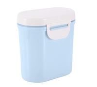 Scatola di Conservazione della Potenza del Latte, Scatola di Conservazione Portatile con Chiusura a Tenuta di Latte in Polvere Cassaforte per Congelatore a Microonde (Blu di